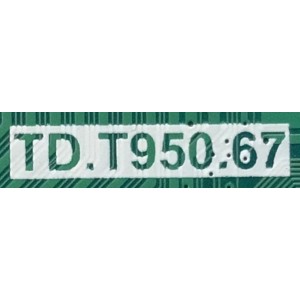 MAIN PARA SMART TV TOSHIBA 4K UHD / NUMERO DE PARTE CN2T100001I / TD.T950.67 / N21010315  / MODELO 32LF221U21